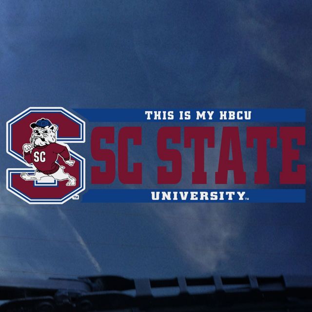 South Carolina State University Decal | Color Shock Collegiate | South ...