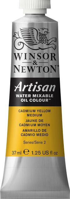 ARTISAN WATER MIXABLE OIL  37ML CADMIUM YELLOW MED
