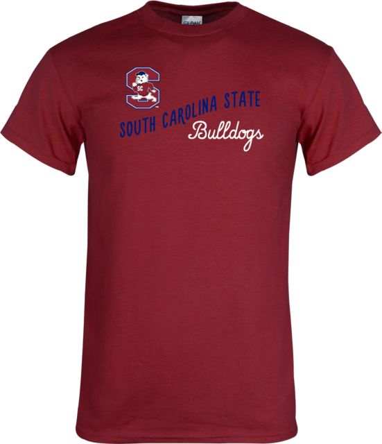 South Carolina State T Shirt South Carolina State Buldogs Script - ONLINE ONLY